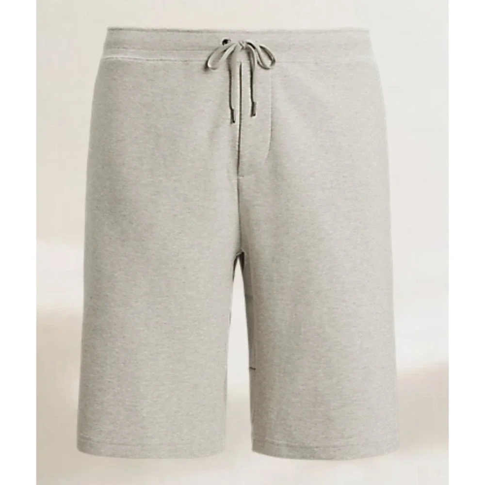 Polo Ralph Lauren Gray Heather Fleece Drawstring Shorts Men's Size 3XLT NWT